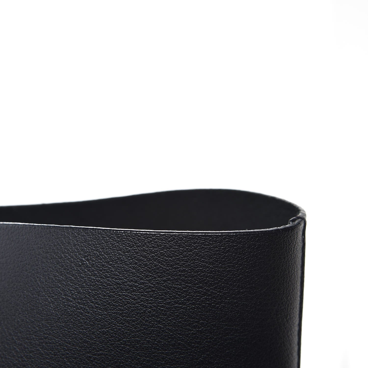 Saint Laurent Calfskin Large Shopping Tote Black 9 of 10