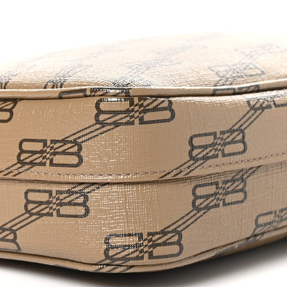 Balenciaga Coated Canvas BB Monogram Small Signature Camera Bag Beige Brown 9 of 10