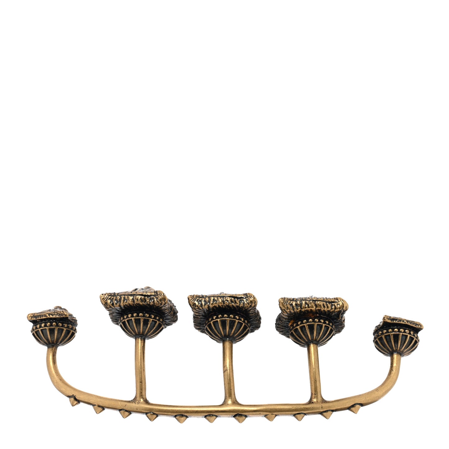 Metal Tiger Multi-Finger Ring Antique Gold