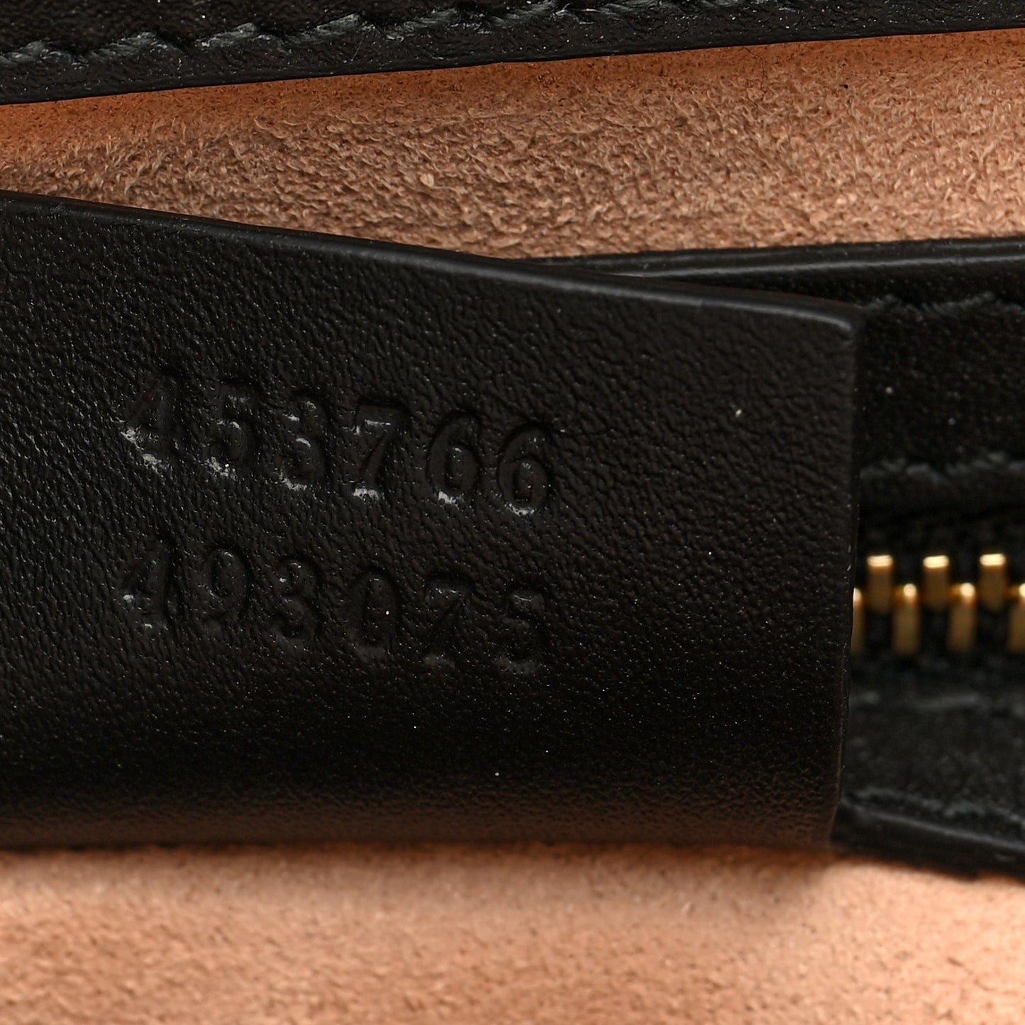 Nappa Bamboo Medium Nymphaea Top Handle Bag Black