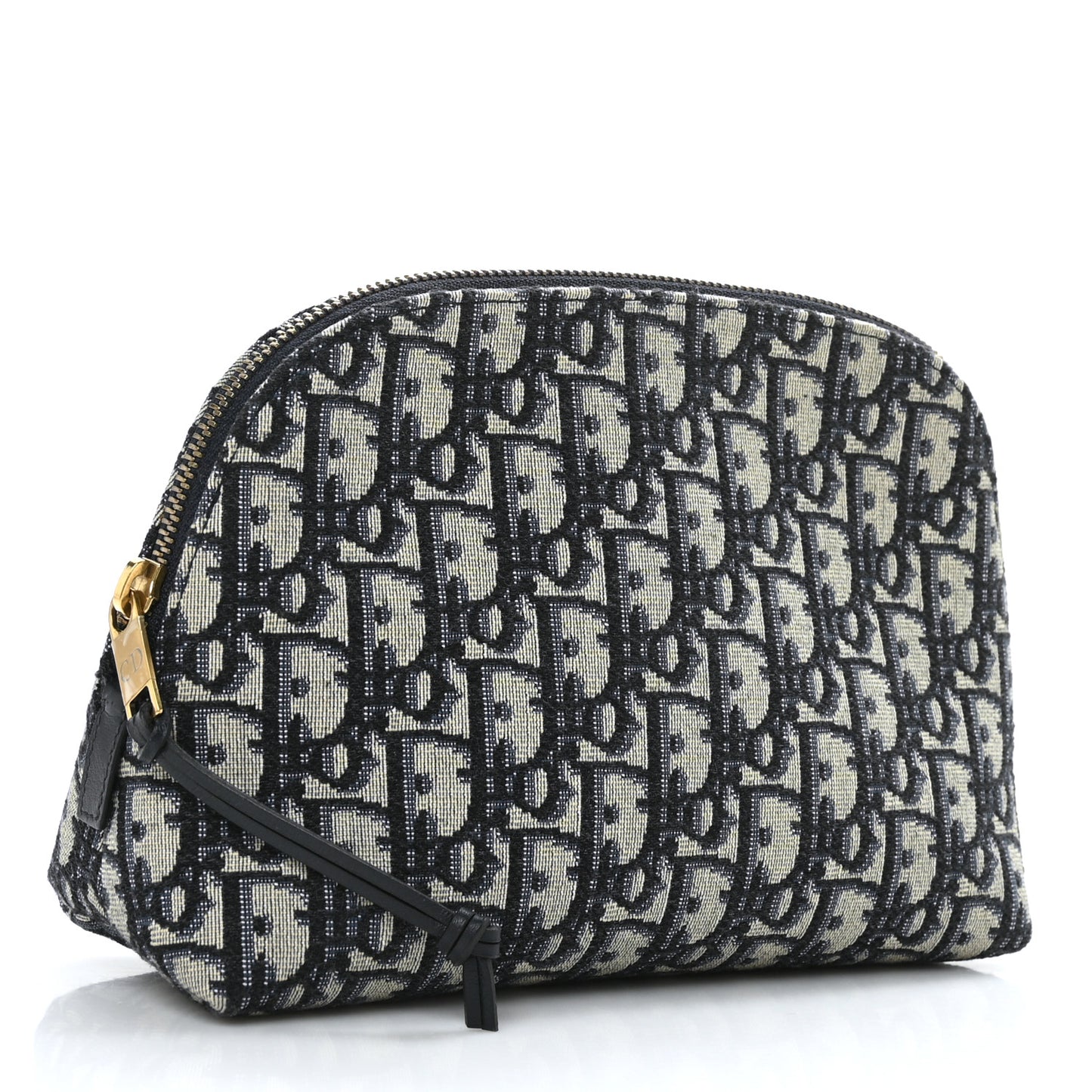 Oblique Large Beauty Pouch Bleu