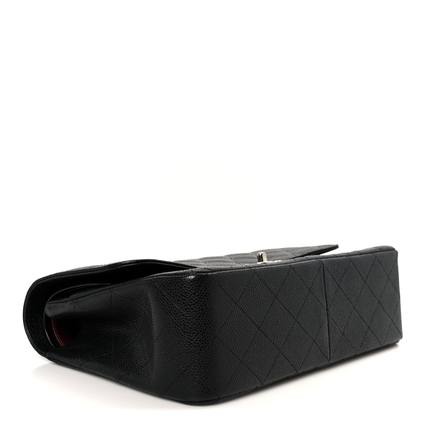 Chanel Caviar Quilted Jumbo Double Flap Black 4 of 11