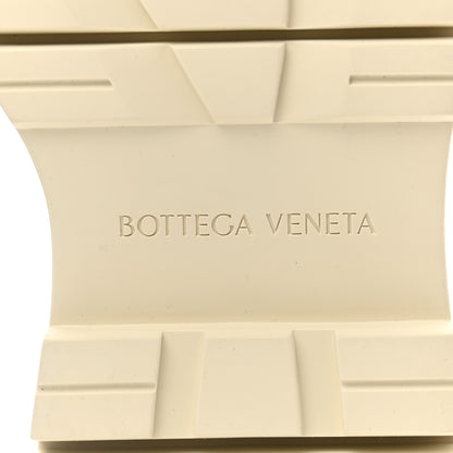 Bottega Veneta Calfskin The Tire Chelsea Boots 36 Black Sea Salt 6 of 11