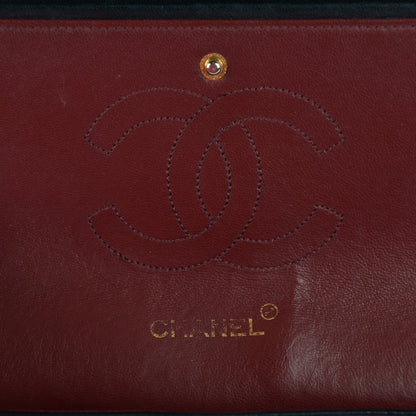 Chanel Lambskin Quilted Medium Double Flap Bijoux Chain Black 6 of 9