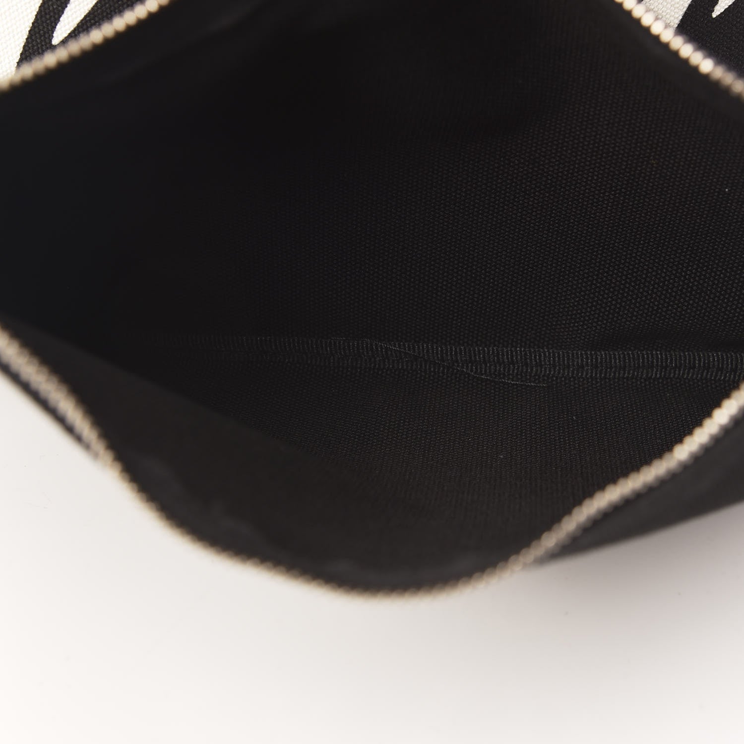 Prada Canapa Banana Print Logo Shopping Tote White 10 of 17