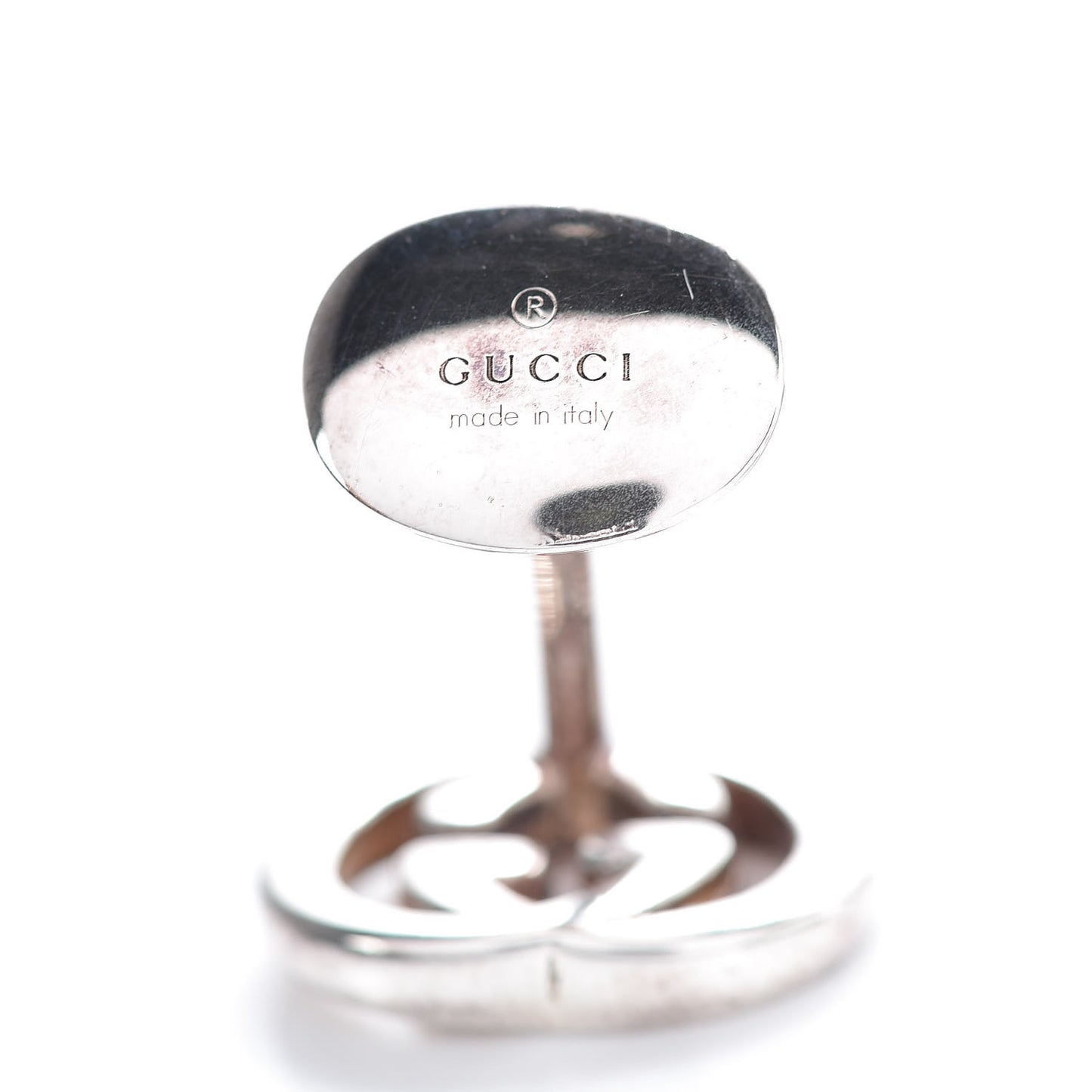 Sterling Silver Interlocking G Cufflinks
