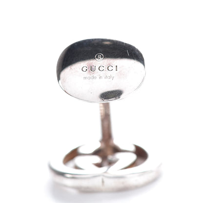 Gucci Sterling Silver Interlocking G Cufflinks 5 of 6