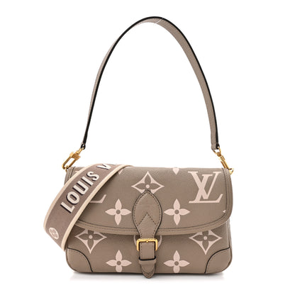Louis Vuitton Empreinte Monogram Giant Diane Tourterelle Creme 1 of 12