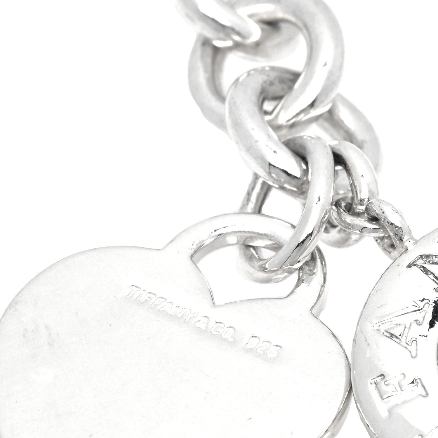 Tiffany Sterling Silver Heart Tag Toggle Necklace 6 of 6