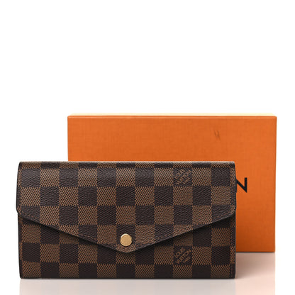 Louis Vuitton Damier Ebene Sarah Wallet NM 7 of 7