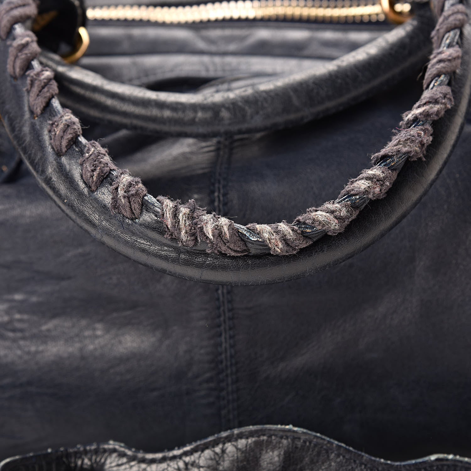 Balenciaga Chevre Giant 21 Gold Hardware Part Time Marine 26 of 35