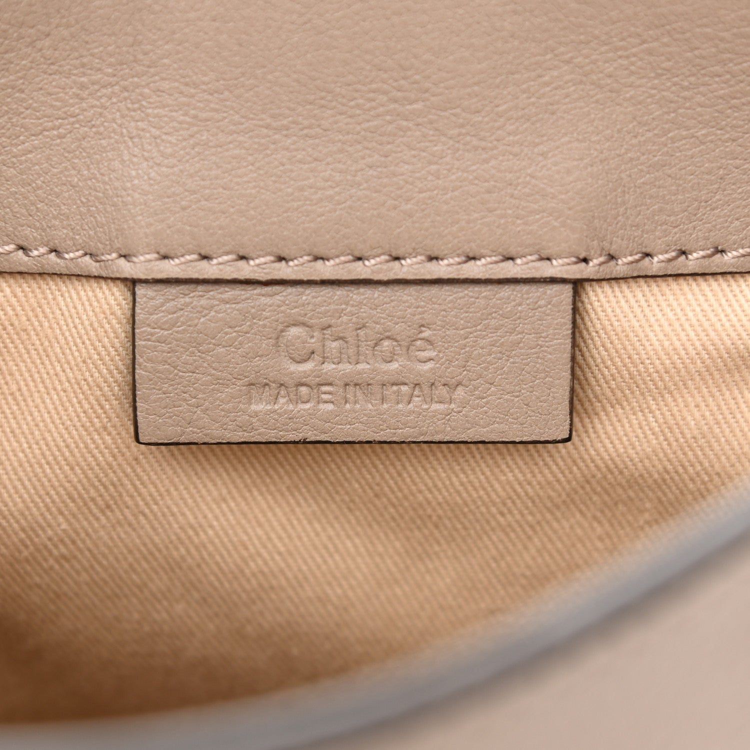 Chloe Suede Calfskin Mini Faye Backpack Motty Grey 6 of 11