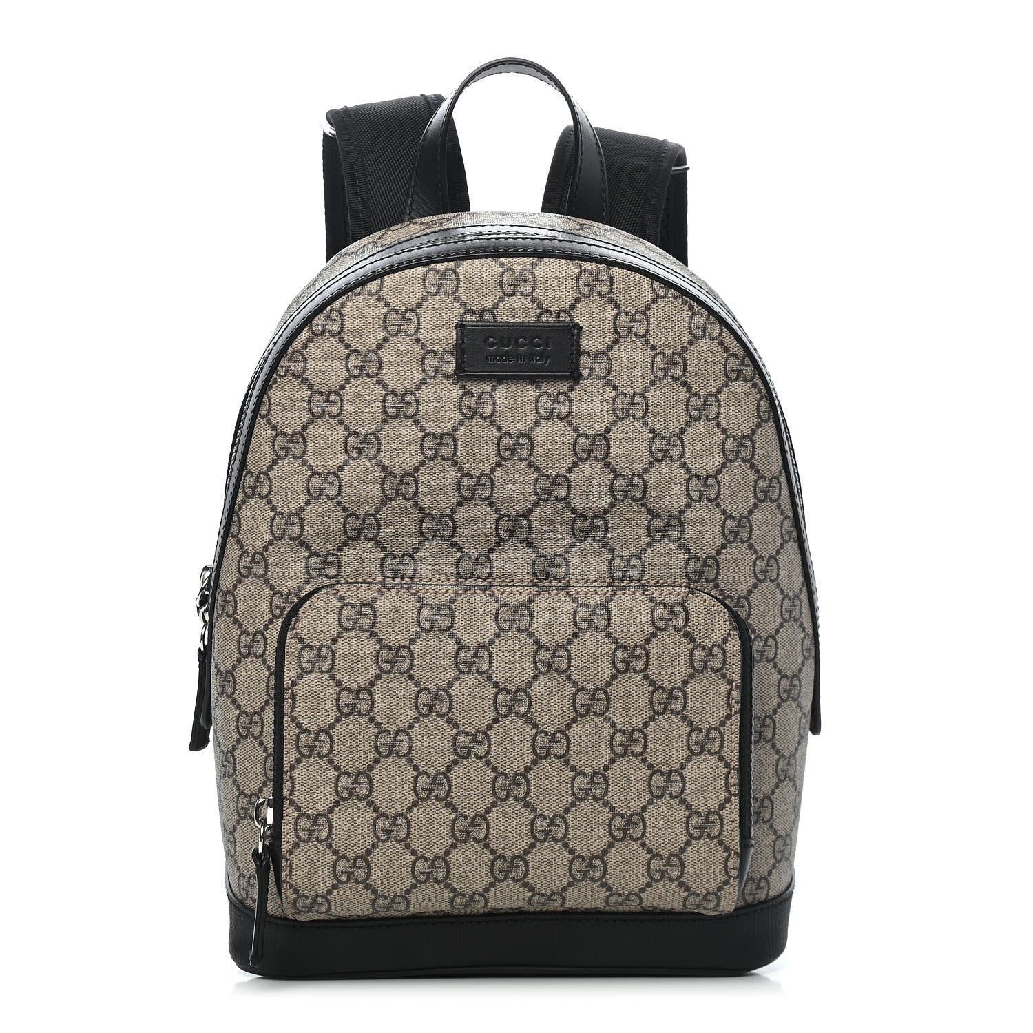 Gucci GG Supreme Monogram Small Eden Day Backpack Black 1 of 9