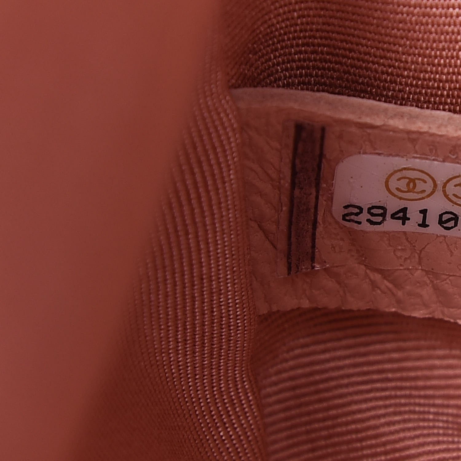 Chanel Goatskin Quilted Medium Chanel 19 Flap Light Pink 9 of 11