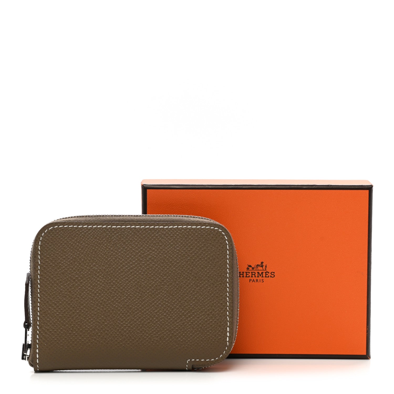 Hermes Epsom Azap Mini Wallet Etoupe 8 of 8