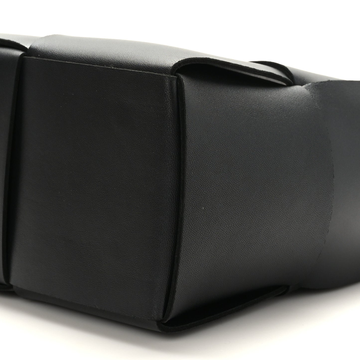 Nappa Maxi Intrecciato Arco Tote Black