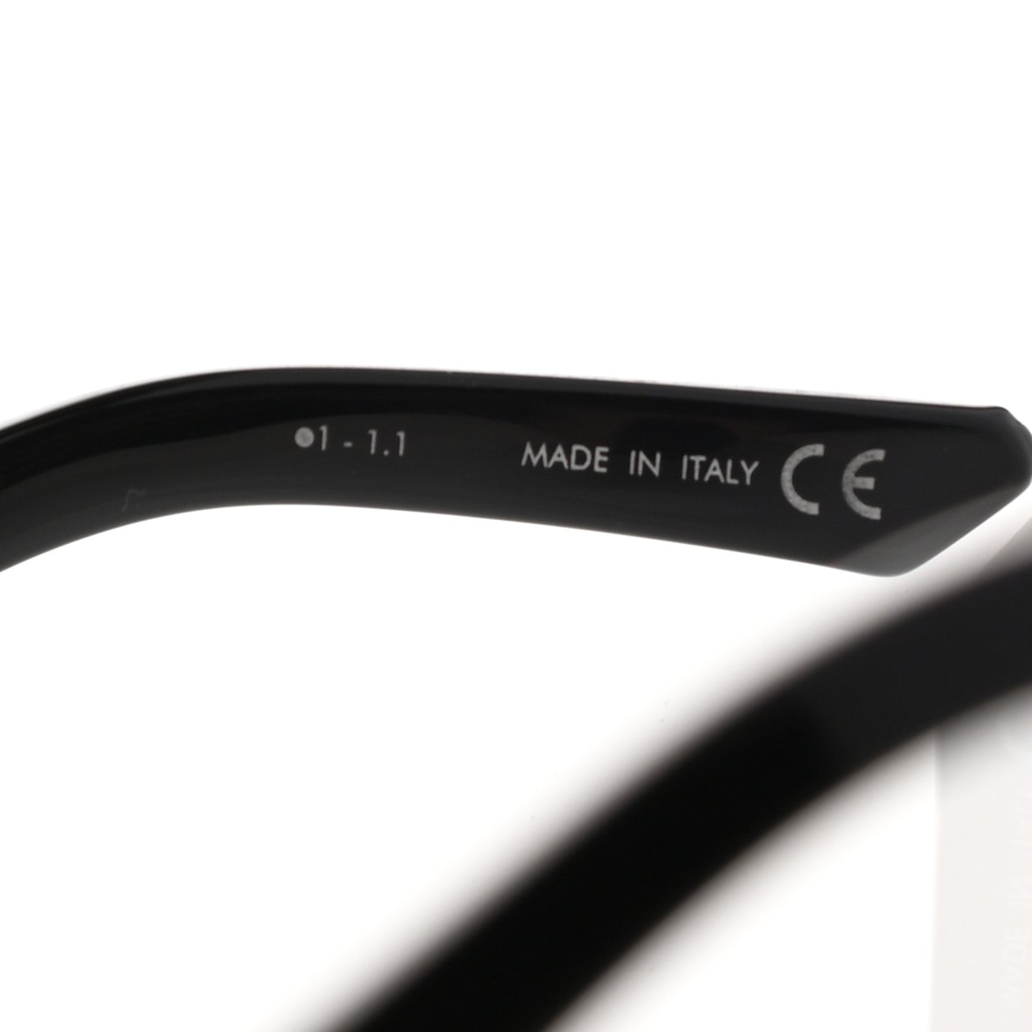 Acetate Diorsignature S1U Square Sunglasses Black