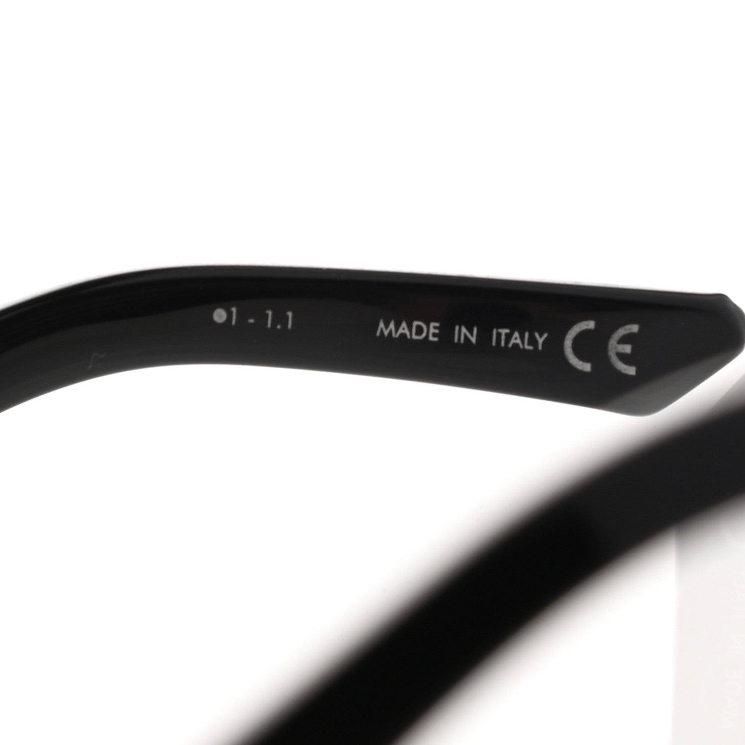 Christian Dior Acetate Diorsignature S1U Square Sunglasses Black 5 of 9