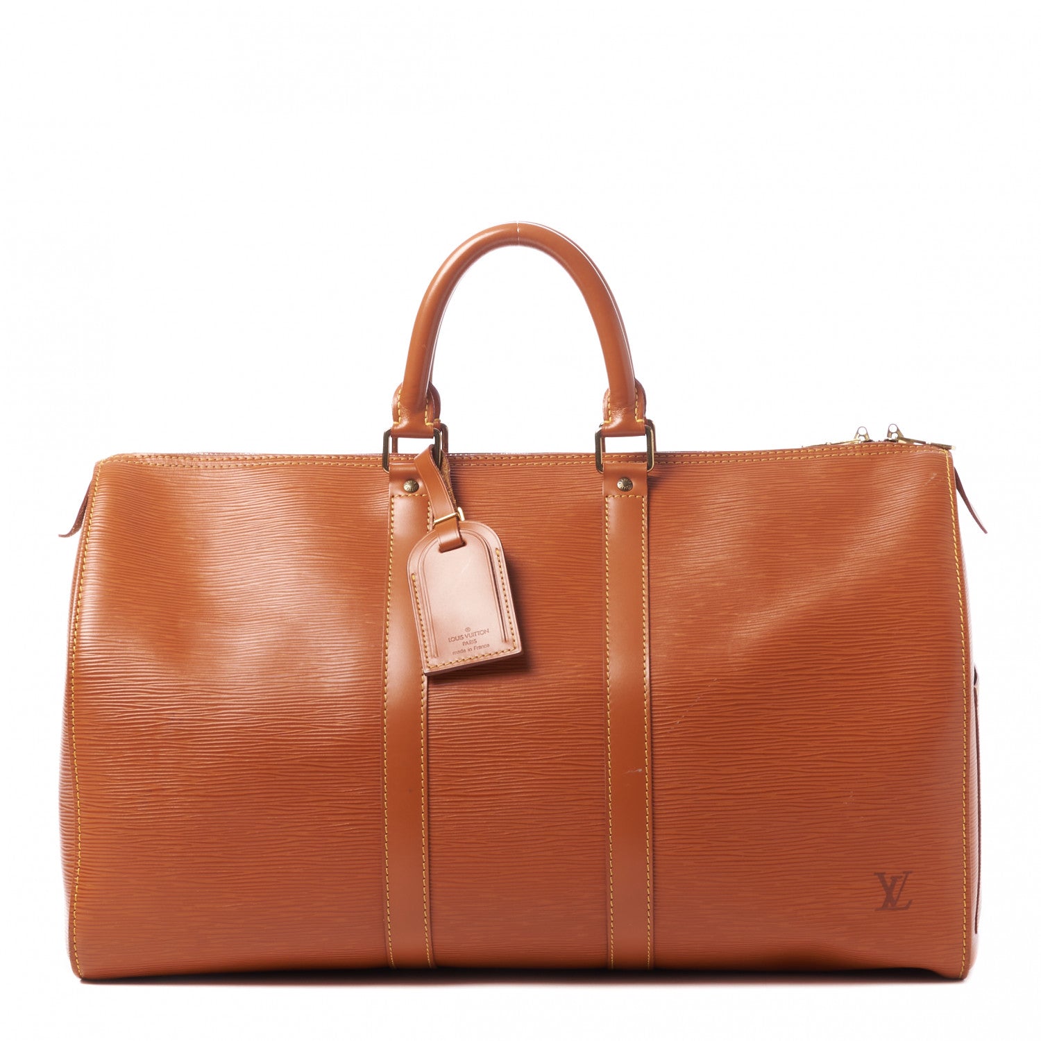 Louis Vuitton Epi Keepall 45 Cipango 1 of 8