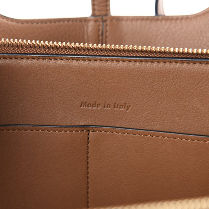 Celine Smooth Calfskin Suede Small Tri-Fold Bag Camel 6 of 9