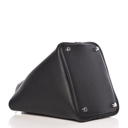 Hermes Taurillon Clemence Picotin Lock 18 PM Black 4 of 8