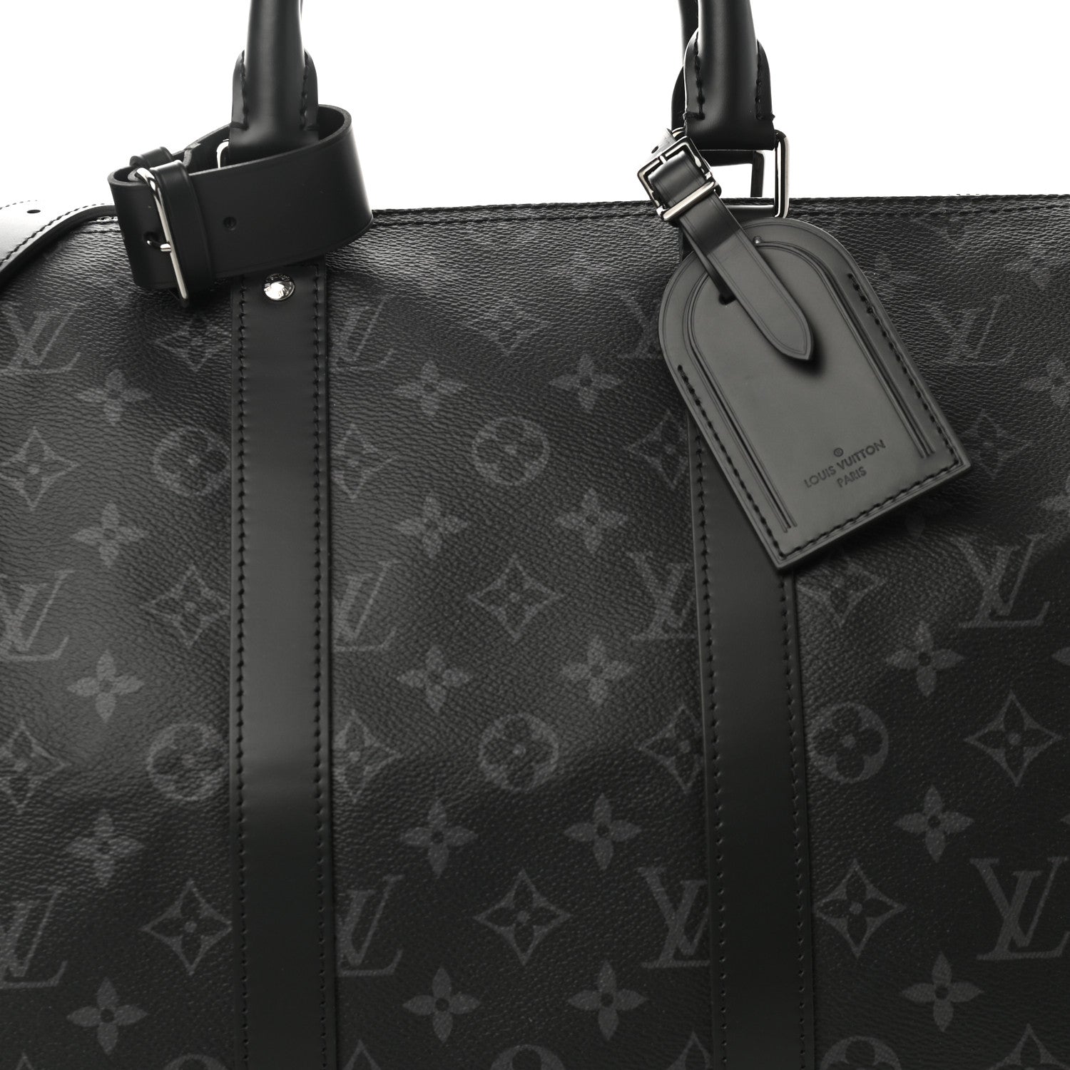 Louis Vuitton Monogram Eclipse Keepall Bandouliere 45 7 of 9