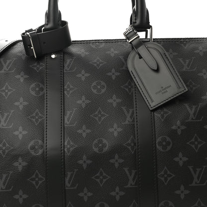 Louis Vuitton Monogram Eclipse Keepall Bandouliere 45 7 of 9