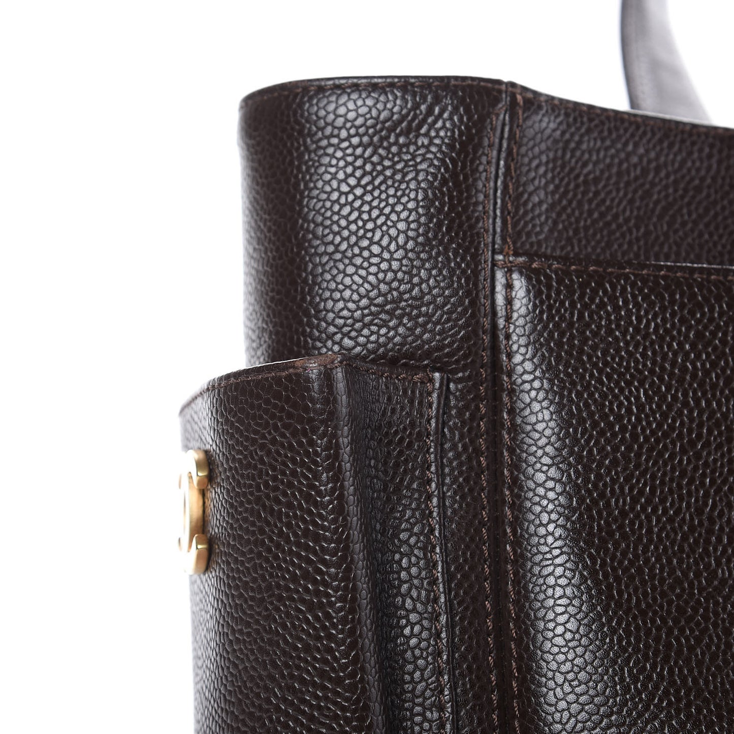 Caviar Shopper Tote Brown