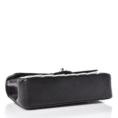 Chanel Caviar Quilted Medium Double Flap Black 4 of 10