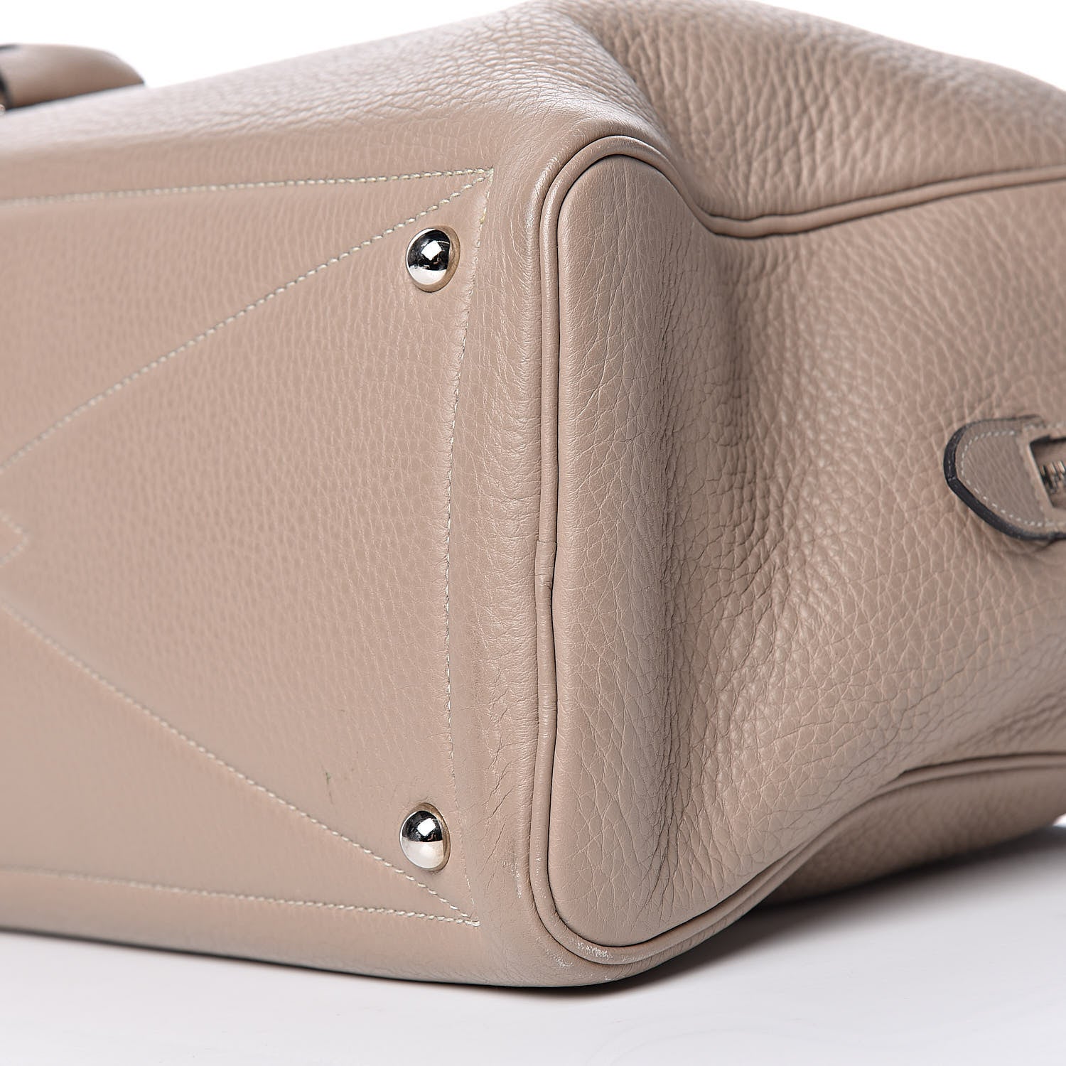 Hermes Taurillon Clemence Victoria II 35 Gris Tourterelle 11 of 13