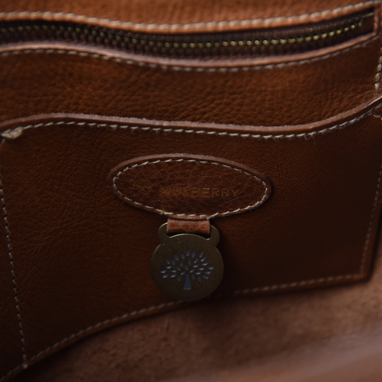 Mulberry Natural Vegetable Tanned Bayswater Oak 8 of 10