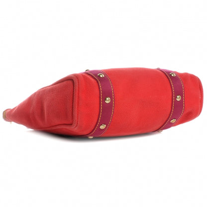 Louis Vuitton Toile Antigua Cabas MM Red Pink 4 of 7