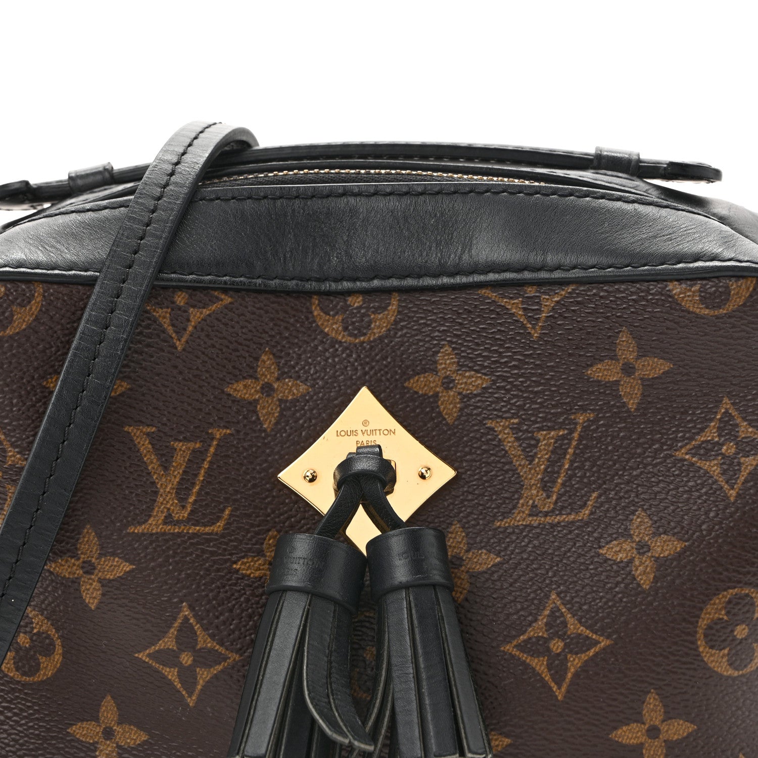Louis Vuitton Monogram Saintonge Black 7 of 11