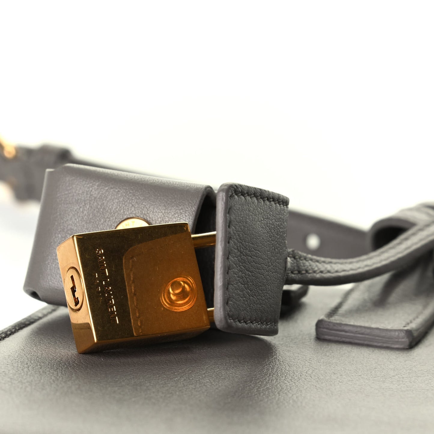 Calfskin Nano Sac De Jour Fog