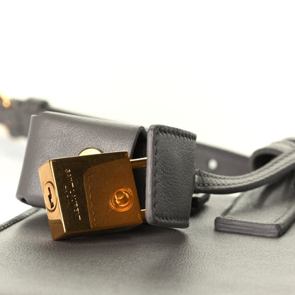 Saint Laurent Calfskin Nano Sac De Jour Fog 6 of 7