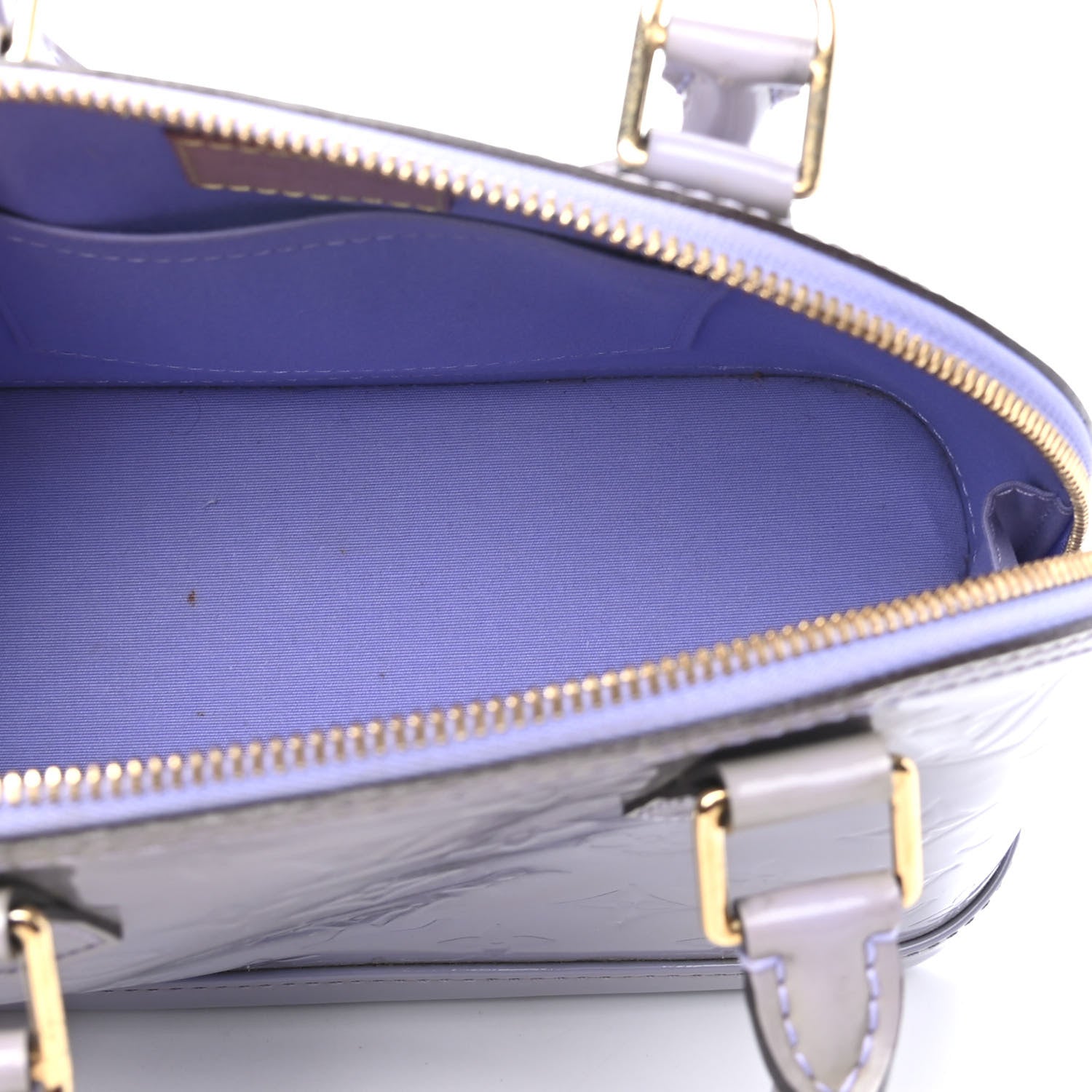 Louis Vuitton Vernis Alma BB Lilac 4 of 5