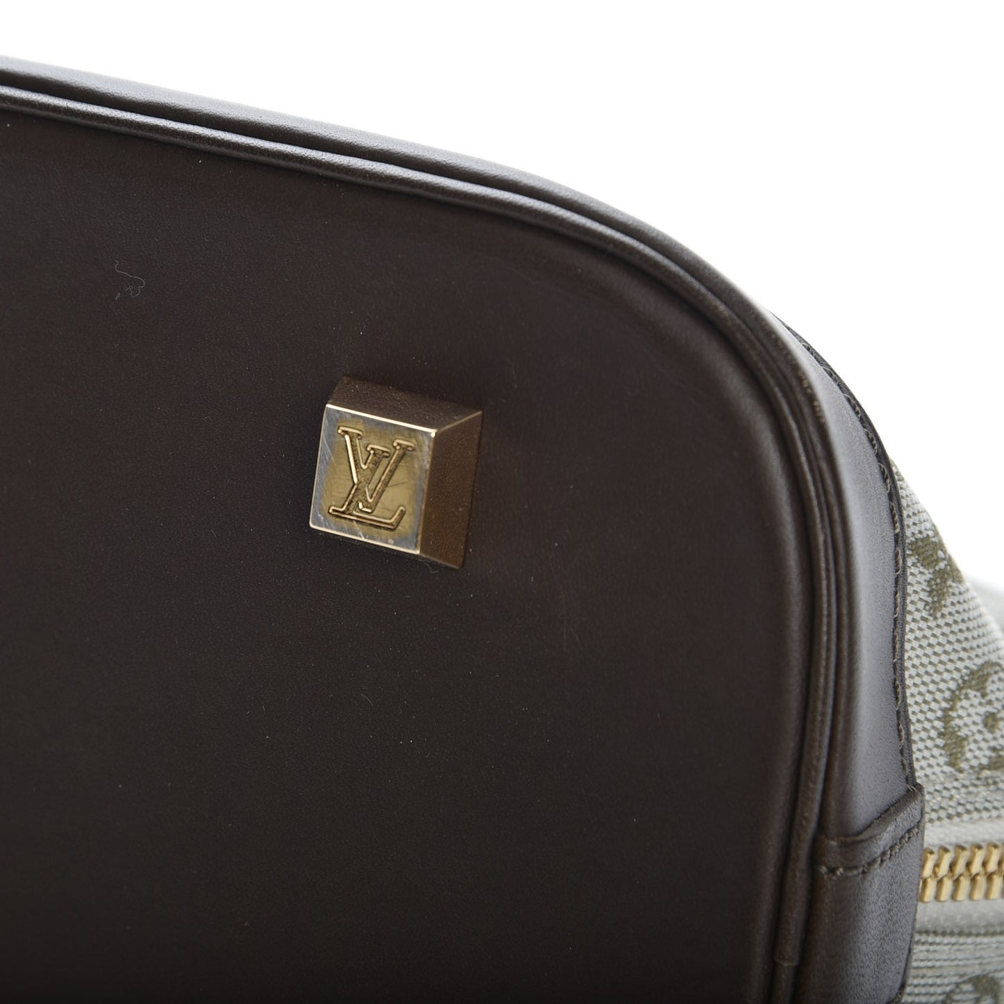 Mini Monogram Alma Long Kaki