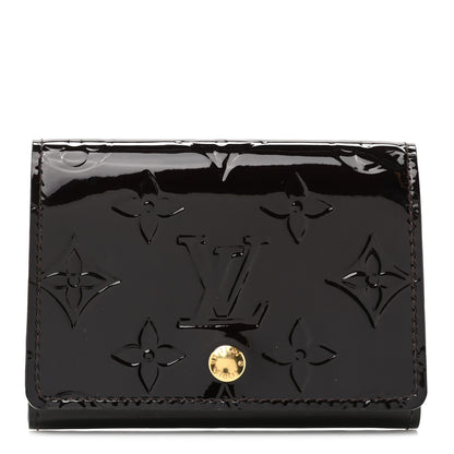 Louis Vuitton Vernis Business Card Holder Amarante 1 of 9
