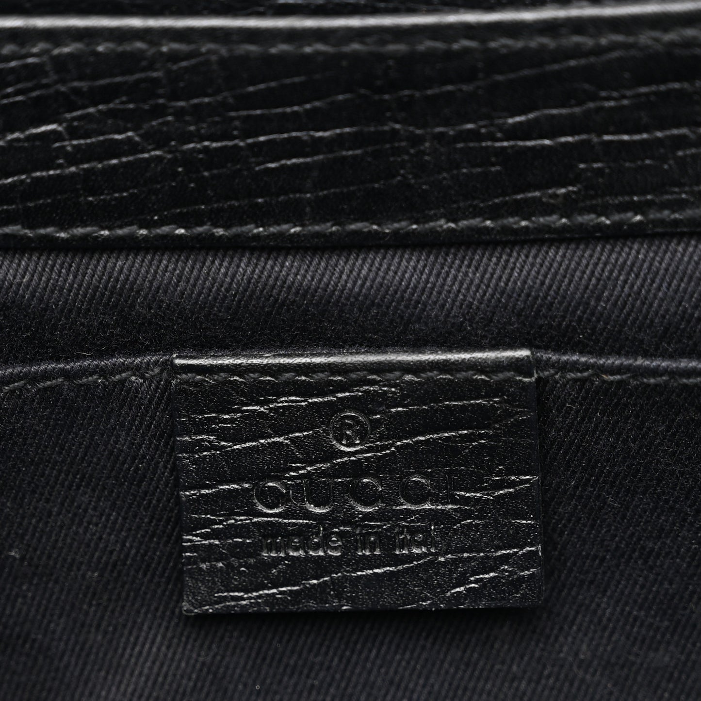 Monogram Horsebit Chain Clutch Black