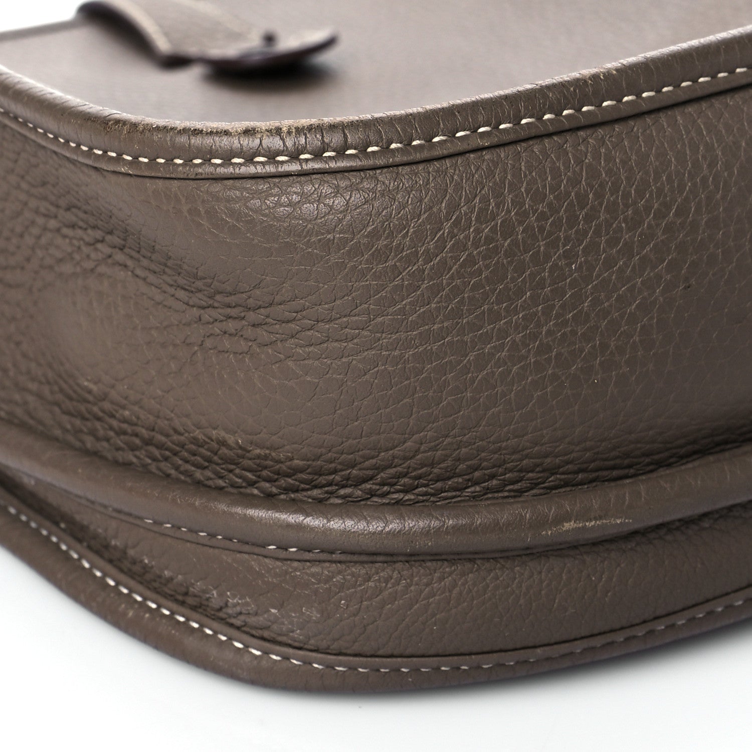 Hermes Taurillon Clemence Evelyne III PM Etoupe 9 of 23