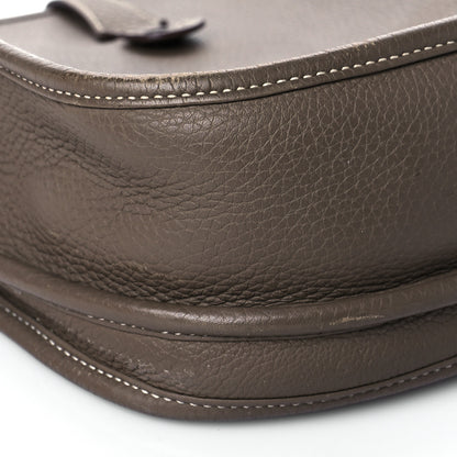 Hermes Taurillon Clemence Evelyne III PM Etoupe 9 of 23