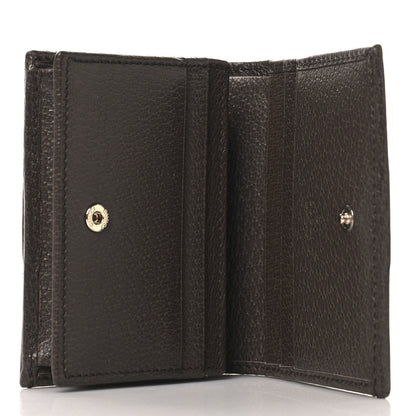 Gucci GG Supreme Monogram Web Ophidia Small Wallet Beige Dark Brown Beige Dark Brown 5 of 8