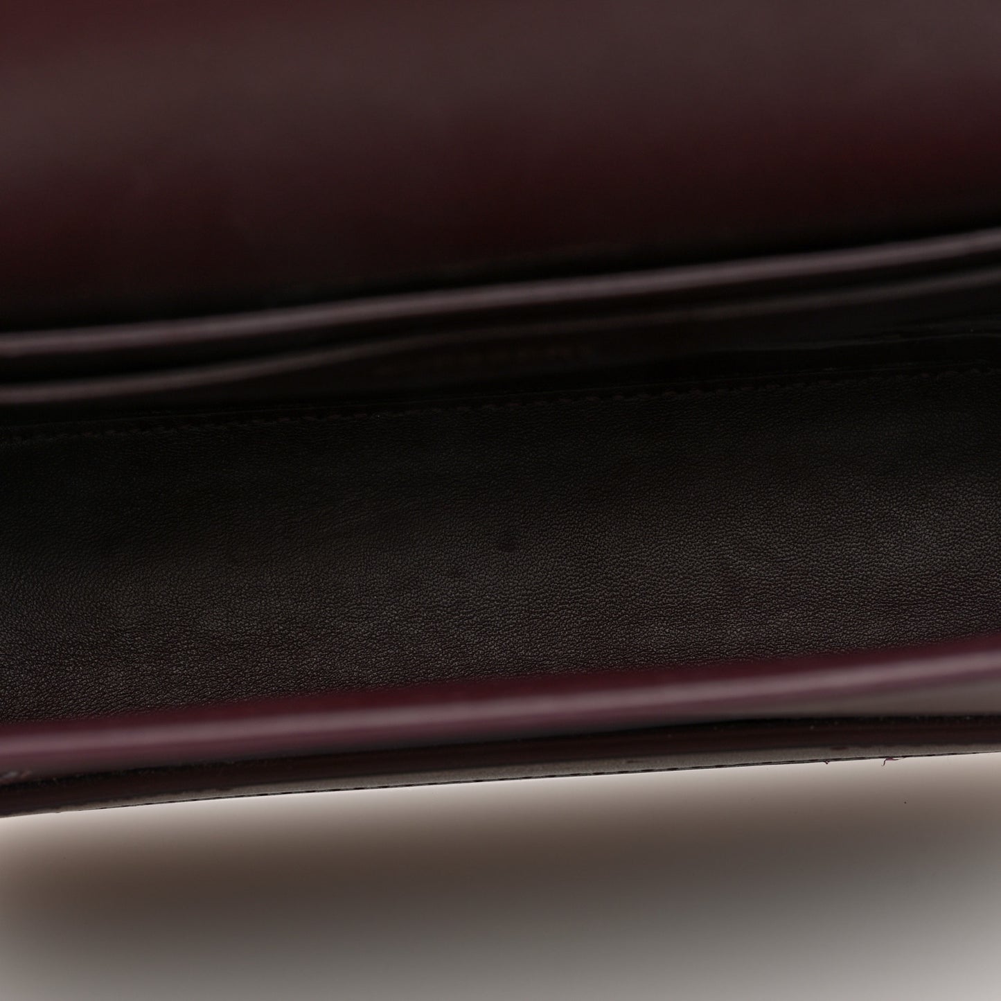 Smooth Calfskin Small Grace Bag Oxblood