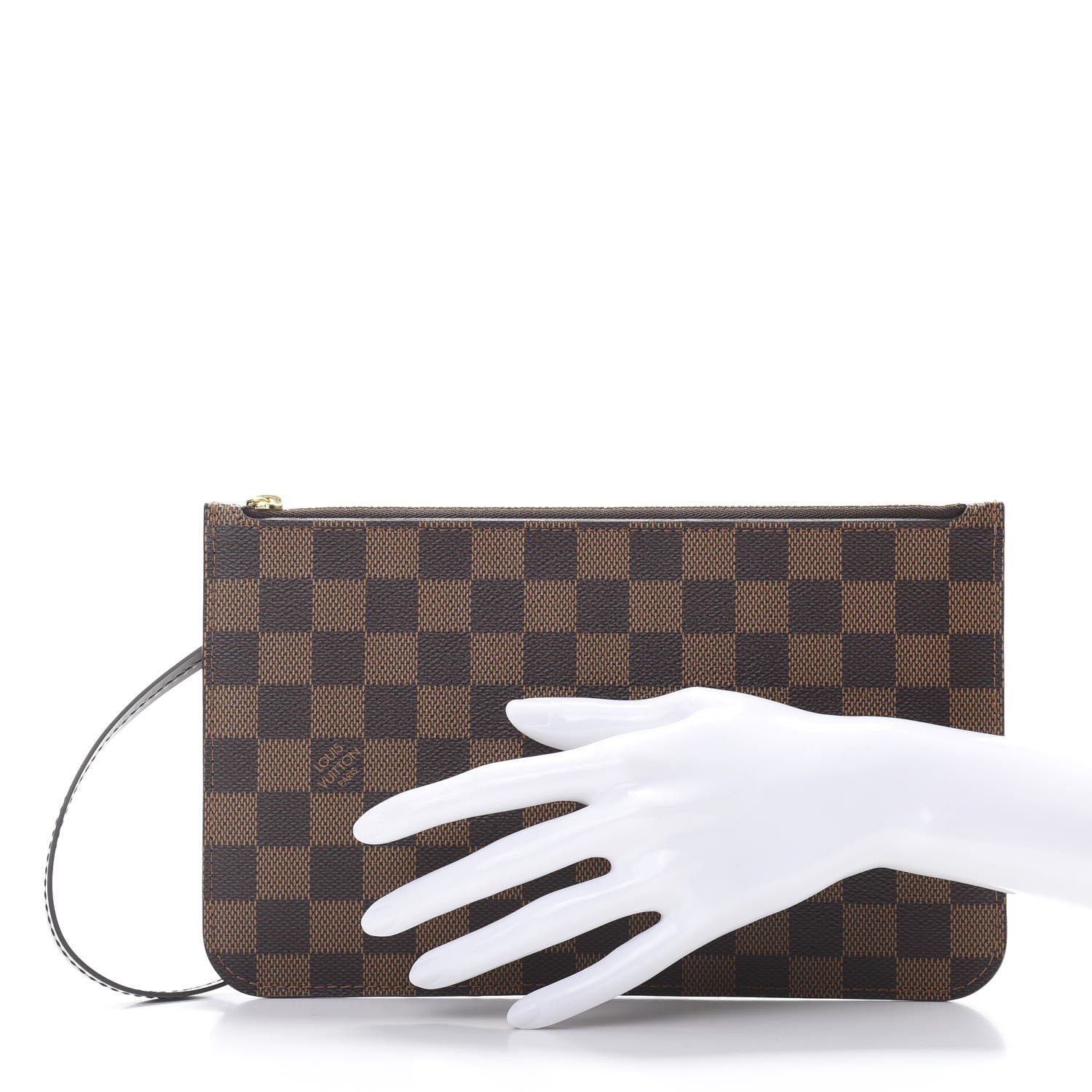 Louis Vuitton Damier Ebene Neverfull MM GM Pochette 2 of 9