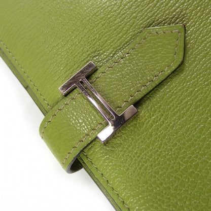 Hermes Courchevel Bearn Twofold Wallet Olive 6 of 11