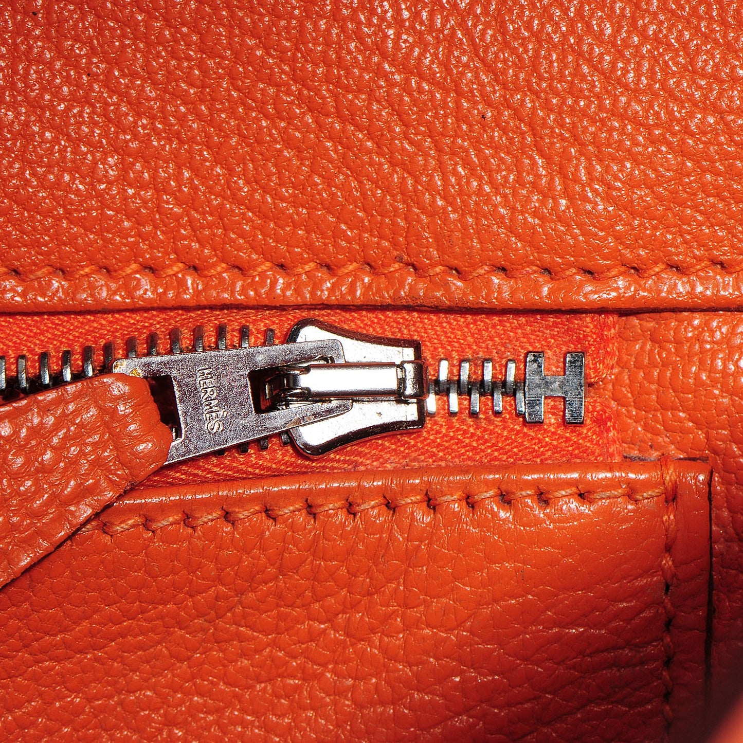 Togo Birkin 35 Orange
