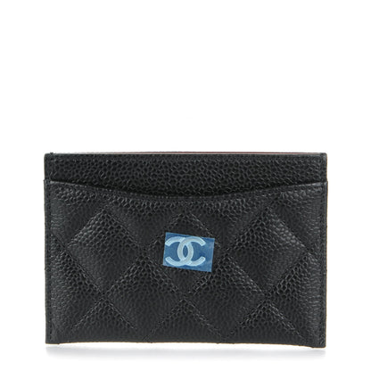 Chanel Caviar Quilted Card Holder Black 1 of 8