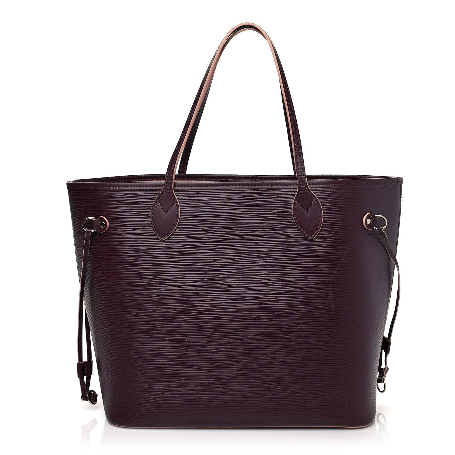 Louis Vuitton Epi Neverfull MM Prune Rose Poudre 3 of 14