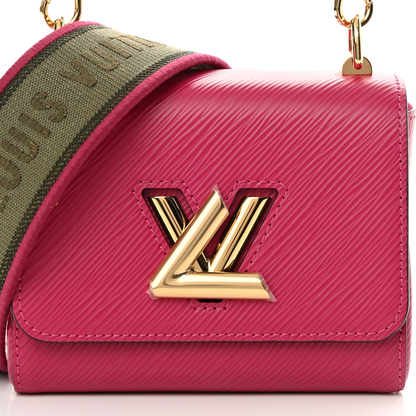 Epi Twist Shoulder Bag Mini Agathe Rose Pink