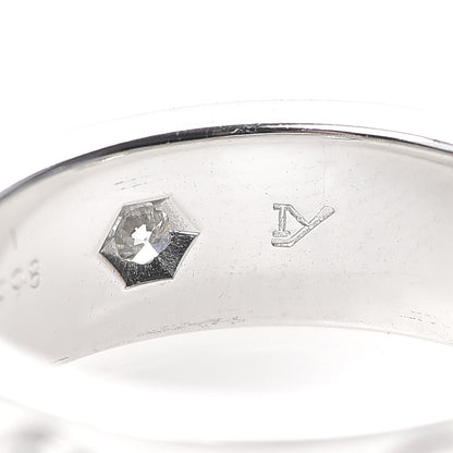 Cartier 18K White Gold 3 Diamond 5.5mm LOVE Ring 46 3.75 5 of 6